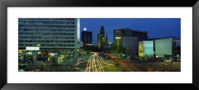 Traffic Moving On A Road, Berlin, Germany by Panoramic Images Pricing Limited Edition Print image