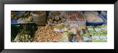 Market Stall, Hong Kong, China by Panoramic Images Pricing Limited Edition Print image