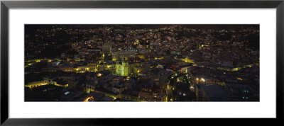 City Lit Up At Night, Guanajuato, Guanajuato State, Mexico by Panoramic Images Pricing Limited Edition Print image