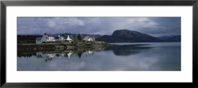 Residential Structure On The Waterfront, Plockton, Highlands, Scotland, United Kingdom by Panoramic Images Pricing Limited Edition Print image