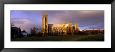 Low Angle View Of A Cathedral, Beverley Minster, Beverley, Yorkshire, England, United Kingdom by Panoramic Images Pricing Limited Edition Print image
