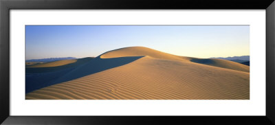 Panoramic View Of Sand Dunes In The Desert, Cadiz Dunes, Mojave Desert, Usa by Panoramic Images Pricing Limited Edition Print image