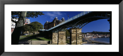 Low Angle View Of A Bridge, Spa Bridge, Scarborough, North Yorkshire, England, United Kingdom by Panoramic Images Pricing Limited Edition Print image