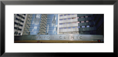 Text On A Building, Mayo Clinic, Rochester, Minnesota, Usa by Panoramic Images Pricing Limited Edition Print image