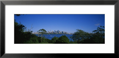 Skyscrapers On The Waterfront, Sydney, New South Wales, United Kingdom, Australia by Panoramic Images Pricing Limited Edition Print image