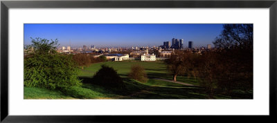 Buildings Near A Park, Greenwich Park, Greenwich, London, England, United Kingdom by Panoramic Images Pricing Limited Edition Print image