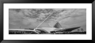 Clouds Over A Museum, Milwaukee Art Museum, Milwaukee, Wisconsin, Usa by Panoramic Images Pricing Limited Edition Print image