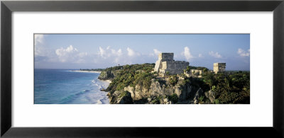 Temple Of Descending God, El Castillo, Tulum, Mexico by Panoramic Images Pricing Limited Edition Print image