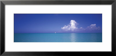 Sailboat, Turks And Caicos, Caribbean Islands by Panoramic Images Pricing Limited Edition Print image