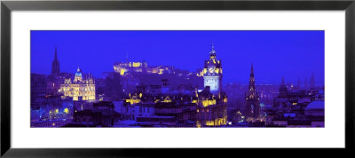 Evening, Royal Castle, Edinburgh, Scotland, United Kingdom by Panoramic Images Pricing Limited Edition Print image