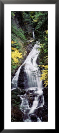 Waterfall In The Forest, Moss Glen Falls, Cc Putnam State Forest, Stowe, Vermont, Usa by Panoramic Images Pricing Limited Edition Print image
