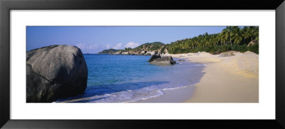 Boulders On The Beach, The Baths, Virgin Gorda, British Virgin Islands by Panoramic Images Pricing Limited Edition Print image