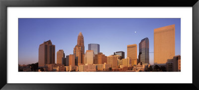 View Of A Urban Cityscape, Charlotte, North Carolina, Usa by Panoramic Images Pricing Limited Edition Print image