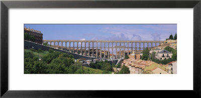 Road Under An Aqueduct, Segovia, Spain by Panoramic Images Pricing Limited Edition Print image