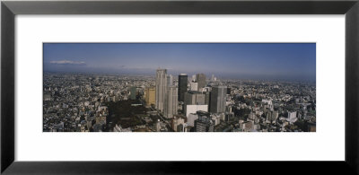 Aerial View Of A City, Tokyo Prefecture, Japan by Panoramic Images Pricing Limited Edition Print image