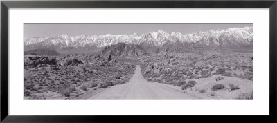 Road, Alabama Hills, California, Usa by Panoramic Images Pricing Limited Edition Print image