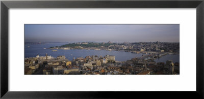 High Angle View Of A City, Istanbul, Turkey by Panoramic Images Pricing Limited Edition Print image