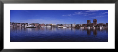Buildings On The Waterfront, Oslo, Norway by Panoramic Images Pricing Limited Edition Print image