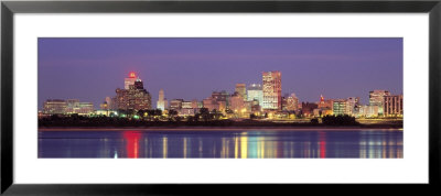 Dusk, Memphis, Tennessee, Usa by Panoramic Images Pricing Limited Edition Print image