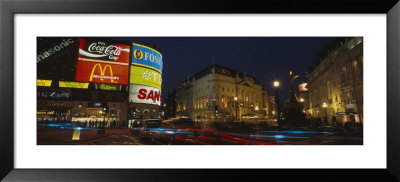 Piccadilly Circus, London, England, United Kingdom by Panoramic Images Pricing Limited Edition Print image