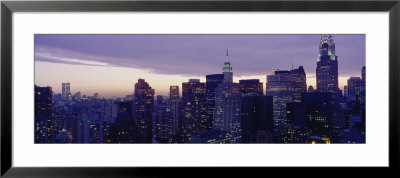 Buildings In A City, Manhattan, New York City, New York State, Usa by Panoramic Images Pricing Limited Edition Print image