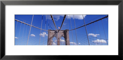 Brooklyn Bridge, New York City, New York State, Usa by Panoramic Images Pricing Limited Edition Print image