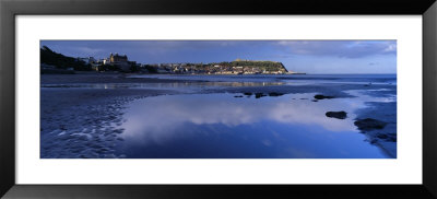 Reflection Of Cloud In Water, Scarborough, South Bay, North Yorkshire, England, United Kingdom by Panoramic Images Pricing Limited Edition Print image