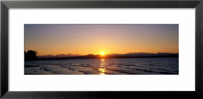 Sunset, Near Burlington, Vermont, Usa by Panoramic Images Pricing Limited Edition Print image