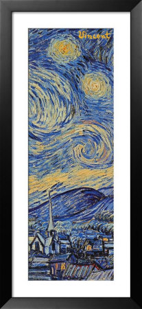 Starry Night, C.1889 (Detail) by Vincent Van Gogh Pricing Limited Edition Print image