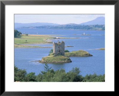 Castle Stalker, Dating From 16Th Century, Port Appin, Argyll, Scotland, United Kingdom by Brigitte Bott Pricing Limited Edition Print image