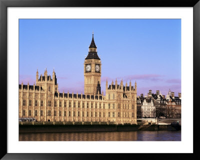 Houses Of Parliament And Big Ben, Westminster, London, England, United Kingdom by Hans Peter Merten Pricing Limited Edition Print image
