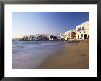 Little Venice, Mykonos Town, Island Of Mykonos, Cyclades, Greece by Lee Frost Pricing Limited Edition Print image