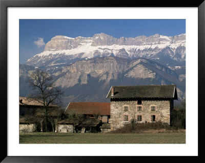 Landscape Near Chambery, Savoie, Rhone Alpes, France by Michael Busselle Pricing Limited Edition Print image