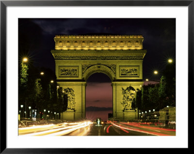 Arc De Triomphe, Paris, France by Lee Frost Pricing Limited Edition Print image