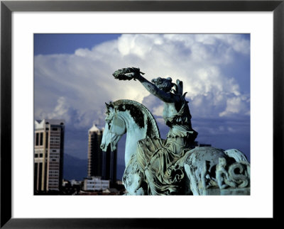 Bronze Horse Atop The Arco Della Pace Monument, Milan, Italy by Michele Molinari Pricing Limited Edition Print image