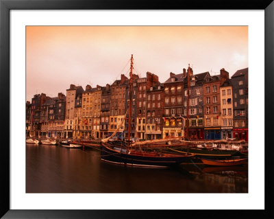 Morning At Vieux Bassin, Honfleur, Basse-Normandy, France by Diana Mayfield Pricing Limited Edition Print image