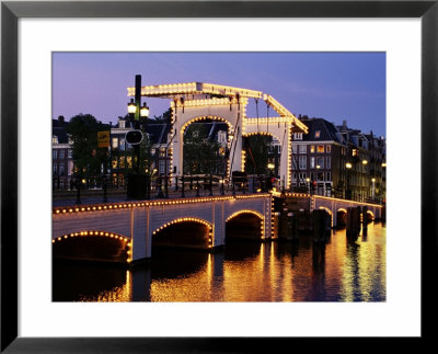 Magere Brug (Skinny Bridge), Amsterdam, The Netherlands (Holland) by Sergio Pitamitz Pricing Limited Edition Print image