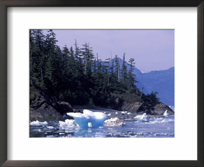 Icebergs From Columbia Glacier, Prince William Sound, Alaska, Usa by Paul Souders Pricing Limited Edition Print image