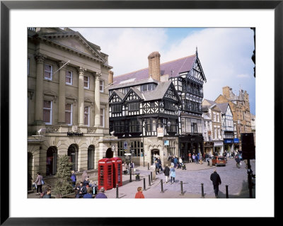 Eastgate Street, Chester, Cheshire, England, United Kingdom by David Hunter Pricing Limited Edition Print image