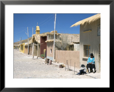 Old Mining Village Of Culpina Between Uyuni And Laguna Colorado, Southwest Highlands, Bolivia by Tony Waltham Pricing Limited Edition Print image