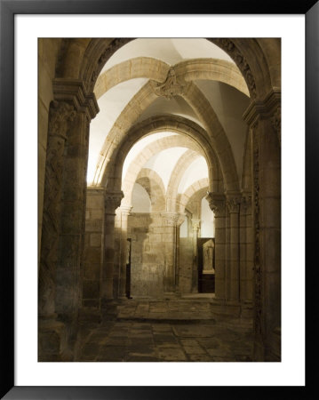 The Crypt Of Santiago Cathedral, Unesco World Heritage Site, Santiago De Compostela, Galicia, Spain by R H Productions Pricing Limited Edition Print image