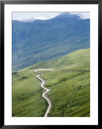 Road To Ganden Monastery, Near Lhasa, Tibet, China by Ethel Davies Pricing Limited Edition Print image