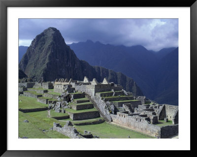 The Inca Ruins Of Machu Picchu High In The Andes Mountains by Jason Edwards Pricing Limited Edition Print image