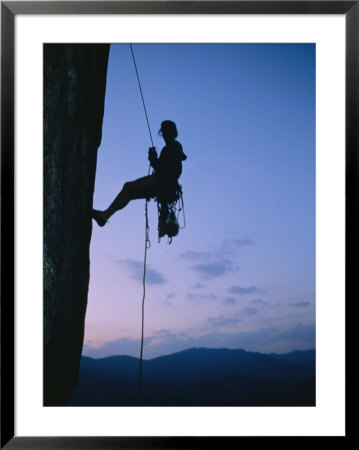 Neeld Messler Climbing Looking Glass Rock by Stephen Alvarez Pricing Limited Edition Print image