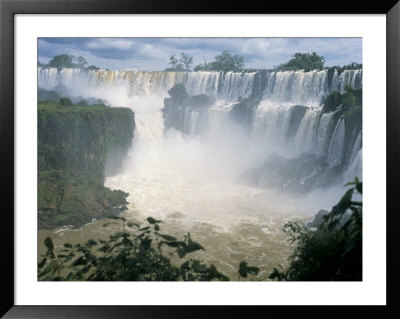 Iguacu (Iguazu) Falls, Border Of Brazil And Argentina, South America by G Richardson Pricing Limited Edition Print image