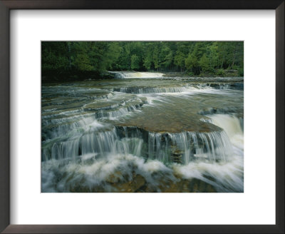 View Of The Waterfalls In Tahquamenon Falls State Park by Phil Schermeister Pricing Limited Edition Print image