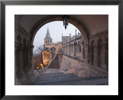 Fishermans Bastion, Castle Hill Area, Budapest, Hungary by Christian Kober Pricing Limited Edition Print image