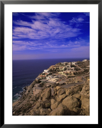 Cliffside Homes, Cabo San Lucas, Mexico by Walter Bibikow Pricing Limited Edition Print image