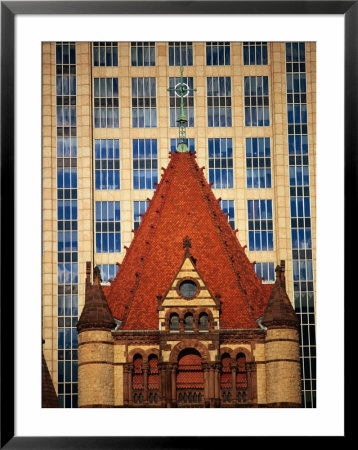 Trinity Church (1872-77) In Copley Square, Boston, Massachusetts, Usa by Setchfield Neil Pricing Limited Edition Print image