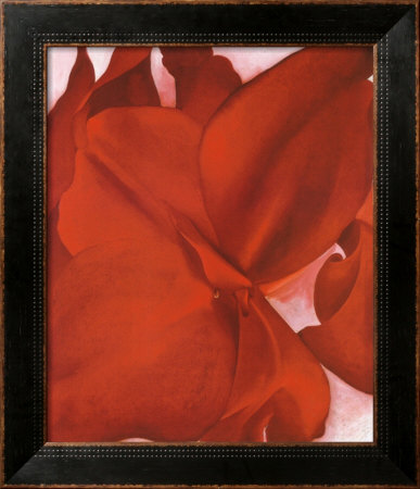 Red Cannas by Georgia O'keeffe Pricing Limited Edition Print image